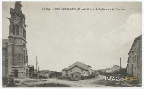 Église et village (Fenneviller)